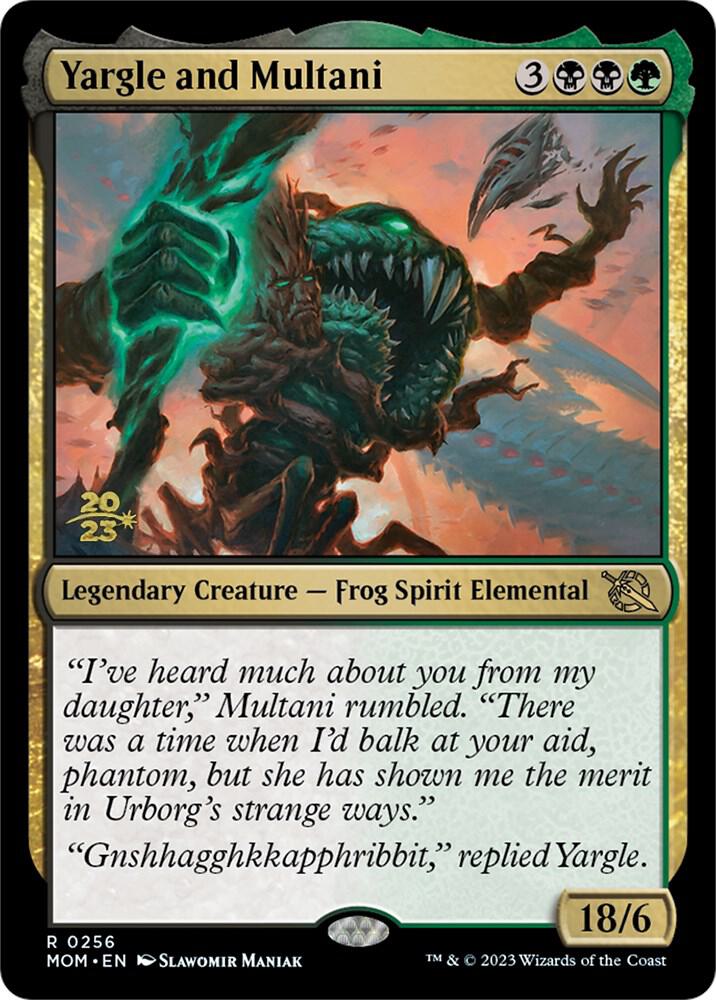 Yargle and Multani [March of the Machine Prerelease Promos]