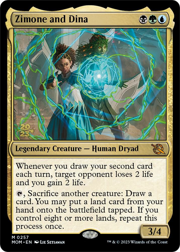 Zimone and Dina [March of the Machine Prerelease Promos]