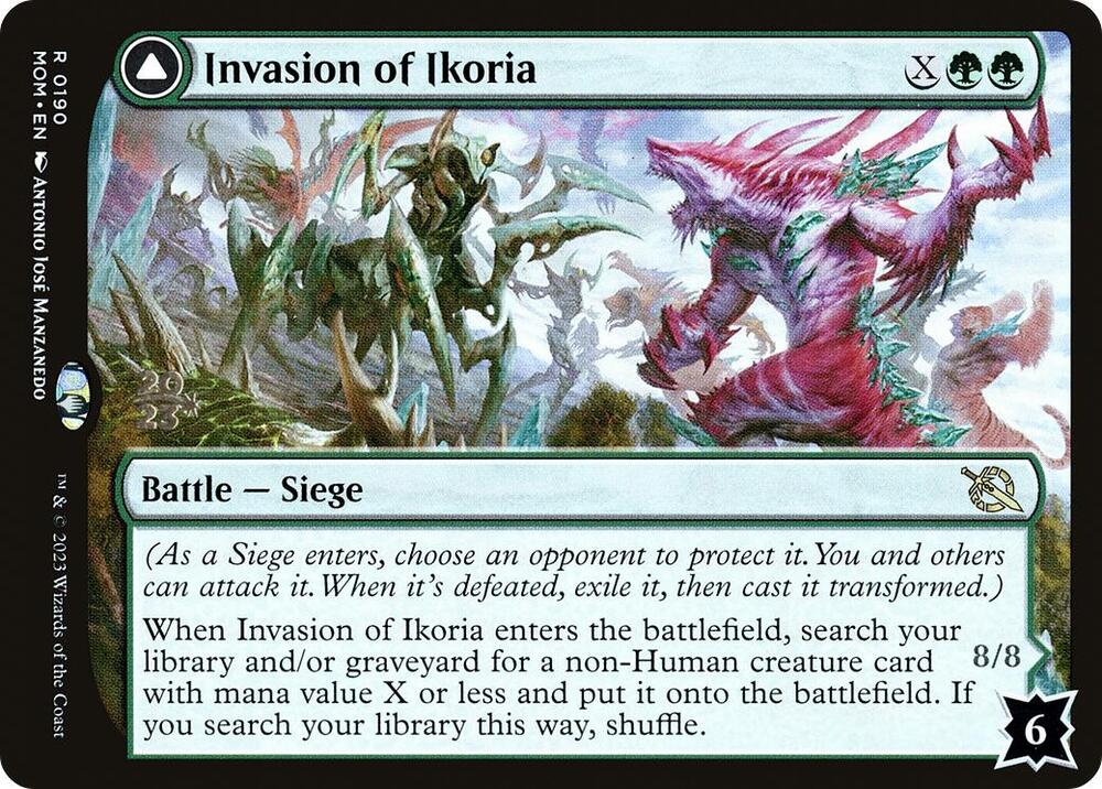 Invasion of Ikoria // Zilortha, Apex of Ikoria [March of the Machine Prerelease Promos]