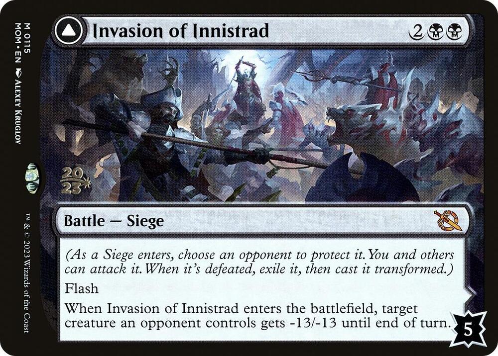 Invasion of Innistrad // Deluge of the Dead [March of the Machine Prerelease Promos]