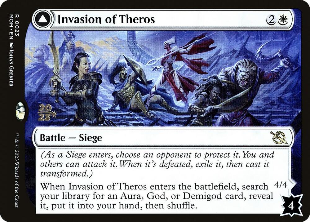 Invasion of Theros // Ephara, Ever-Sheltering [March of the Machine Prerelease Promos]