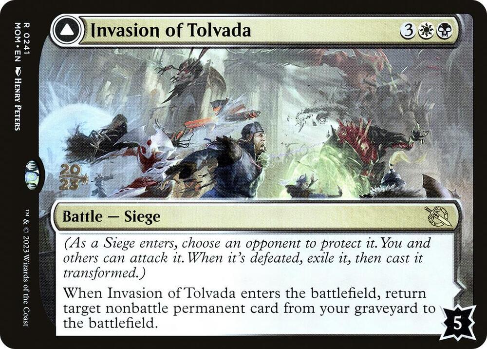 Invasion of Tolvada // The Broken Sky [March of the Machine Prerelease Promos]