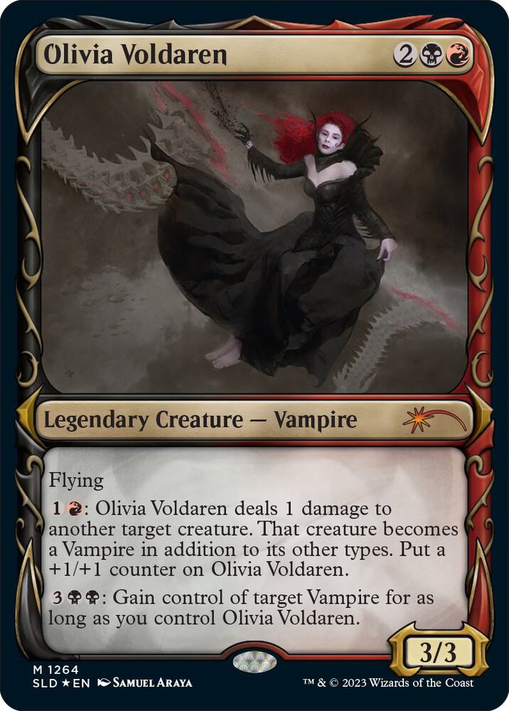 Olivia Voldaren (Halo Foil) [Secret Lair Drop Series]