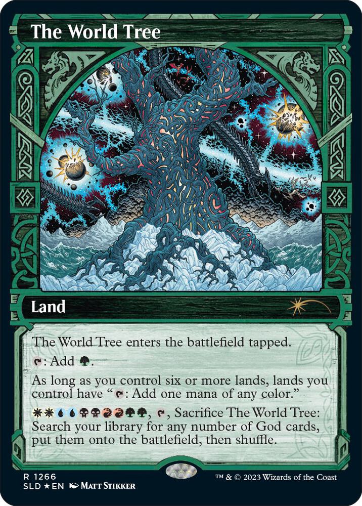 The World Tree (Halo Foil) [Secret Lair Drop Series]