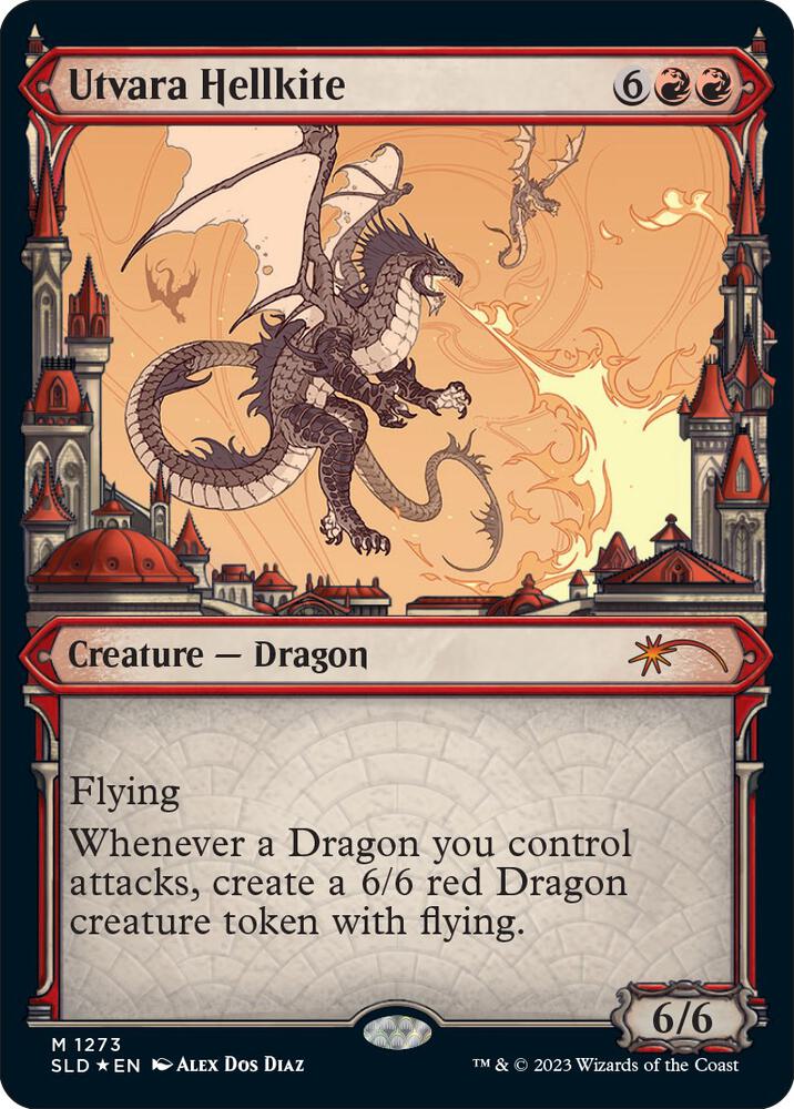 Utvara Hellkite (Halo Foil) [Secret Lair Drop Series]