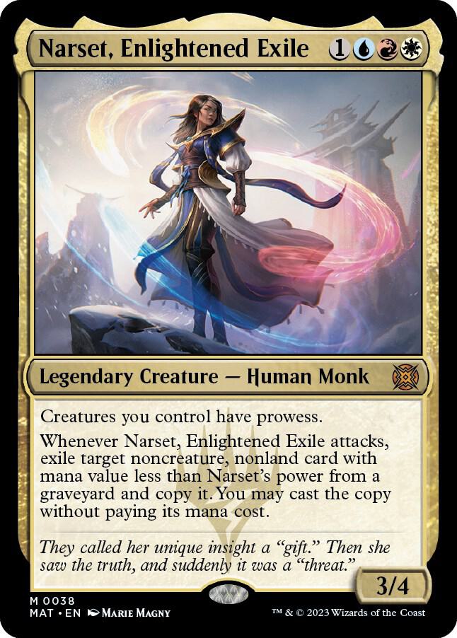 Narset, Enlightened Exile [March of the Machine: The Aftermath]