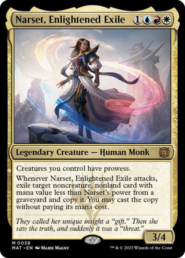 Narset, Enlightened Exile [March of the Machine: The Aftermath]