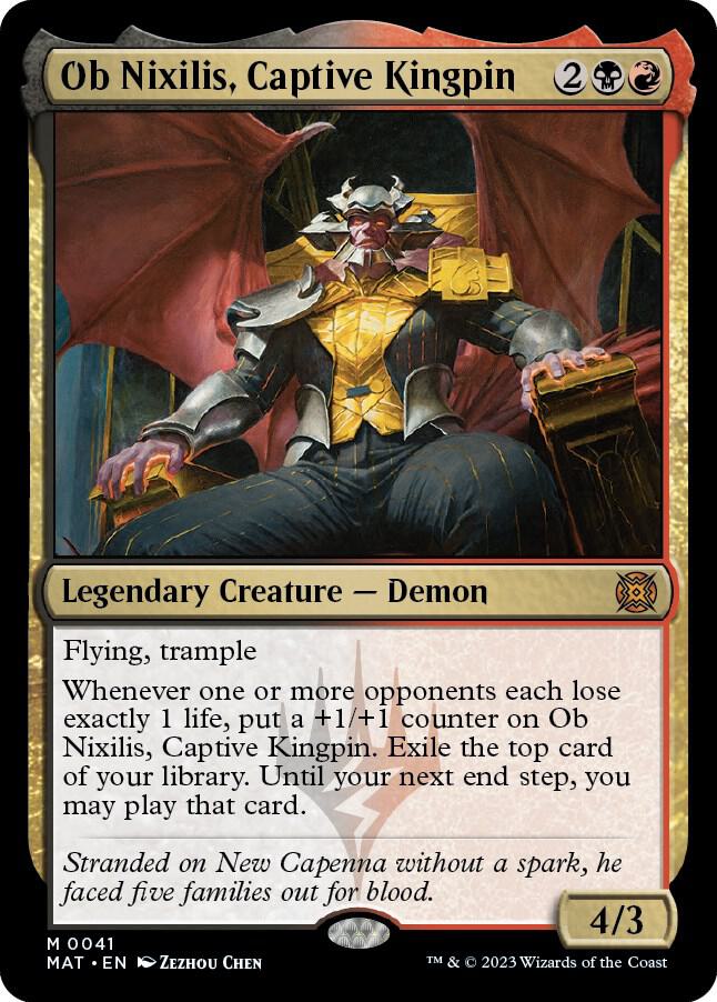 Ob Nixilis, Captive Kingpin [March of the Machine: The Aftermath]