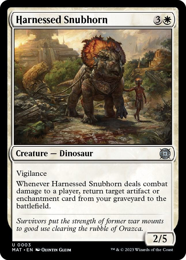 Harnessed Snubhorn [March of the Machine: The Aftermath]
