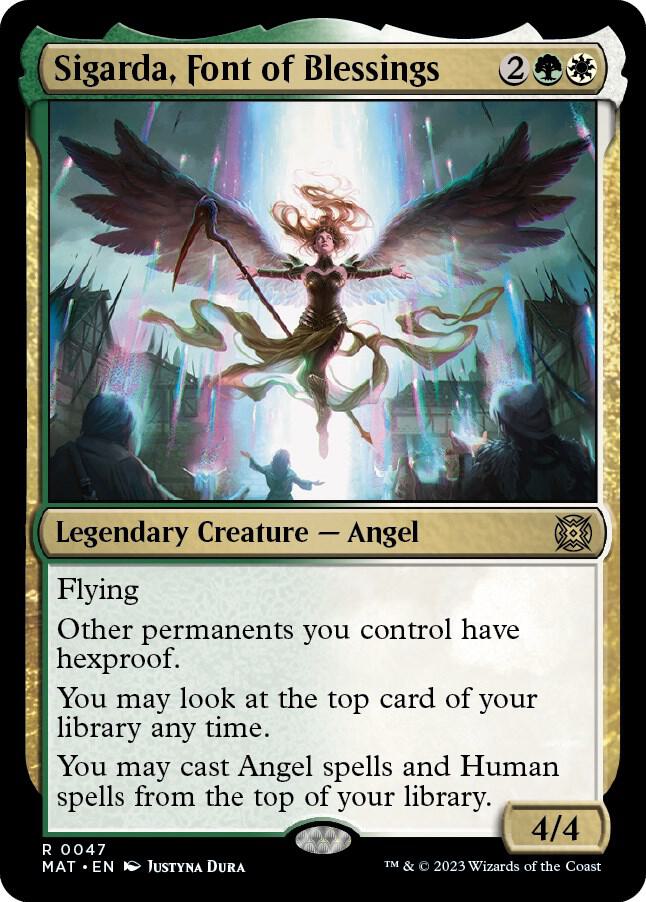 Sigarda, Font of Blessings [March of the Machine: The Aftermath]