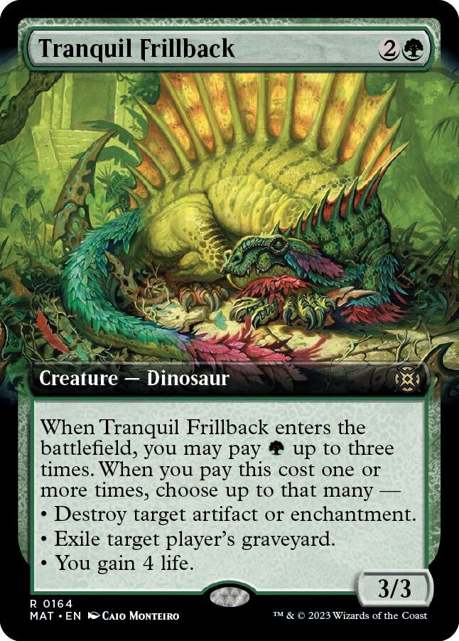 Tranquil Frillback (Extended Art) [March of the Machine: The Aftermath]