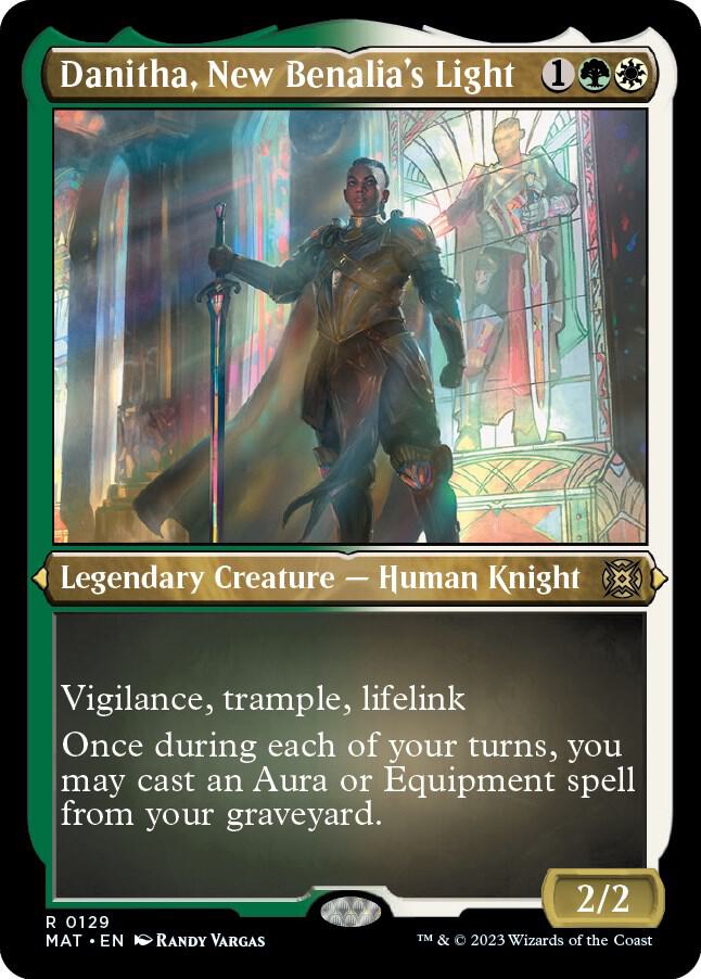 Danitha, New Benalia's Light (Foil Etched) [March of the Machine: The Aftermath]