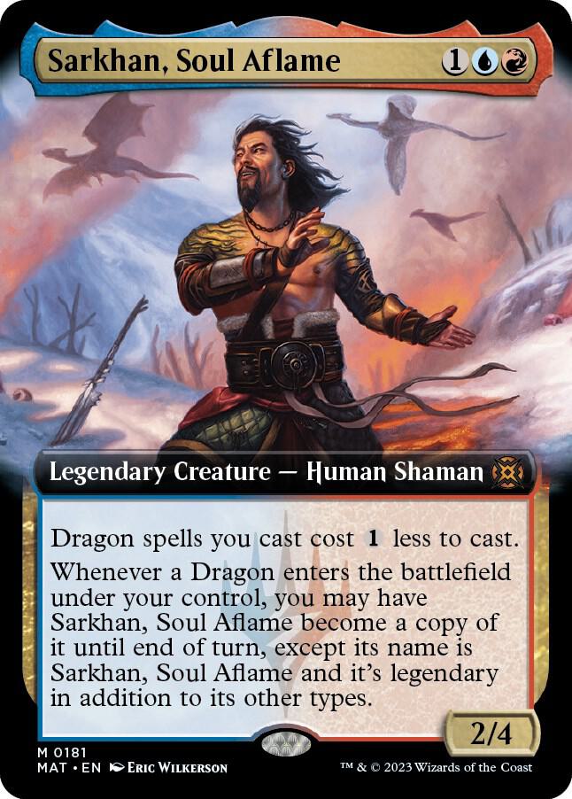 Sarkhan, Soul Aflame (Extended Art) [March of the Machine: The Aftermath]