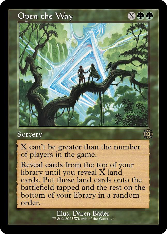 Open the Way (Retro) [March of the Machine: The Aftermath]