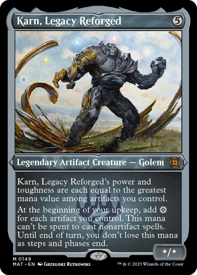 Karn, Legacy Reforged (Foil Etched) [March of the Machine: The Aftermath]