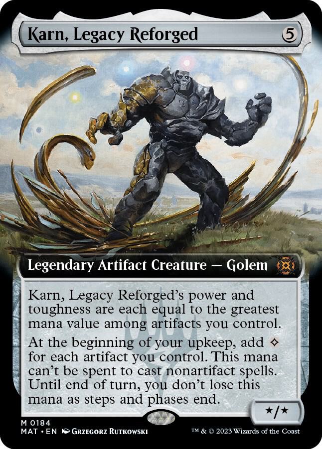 Karn, Legacy Reforged (Extended Art) [March of the Machine: The Aftermath]