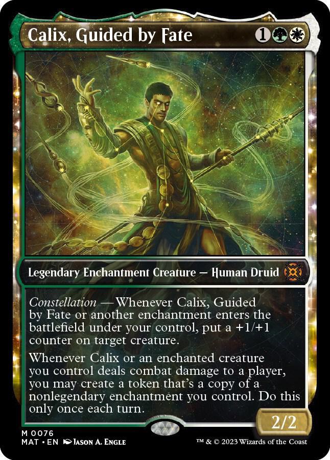 Calix, Guided by Fate (Showcase) [March of the Machine: The Aftermath]