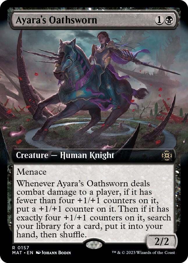 Ayara's Oathsworn (Extended Art) [March of the Machine: The Aftermath]