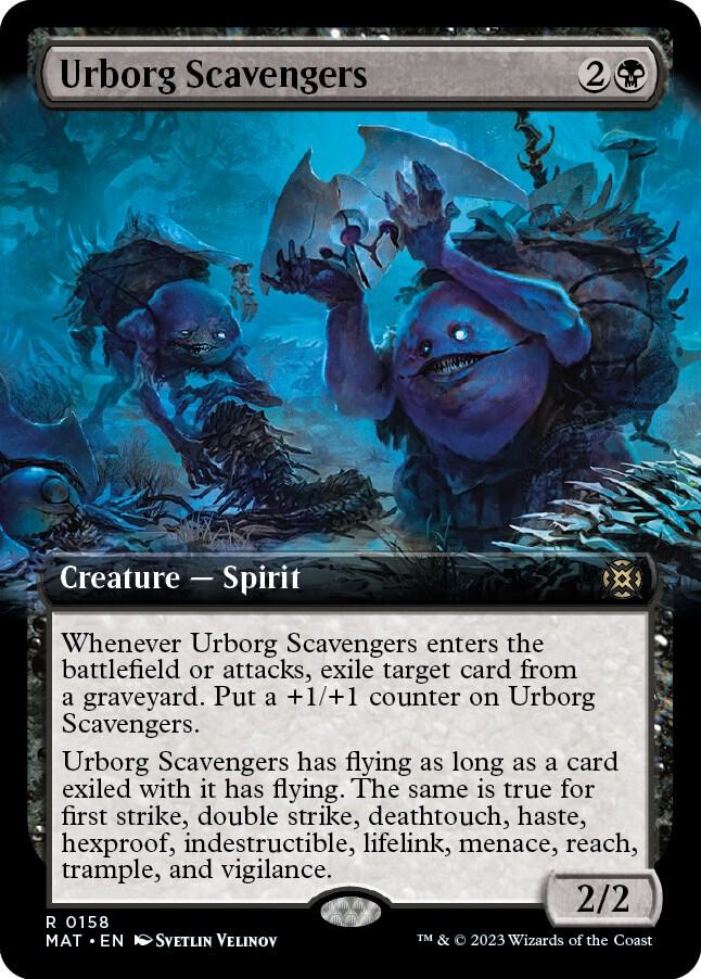 Urborg Scavengers (Extended Art) [March of the Machine: The Aftermath]