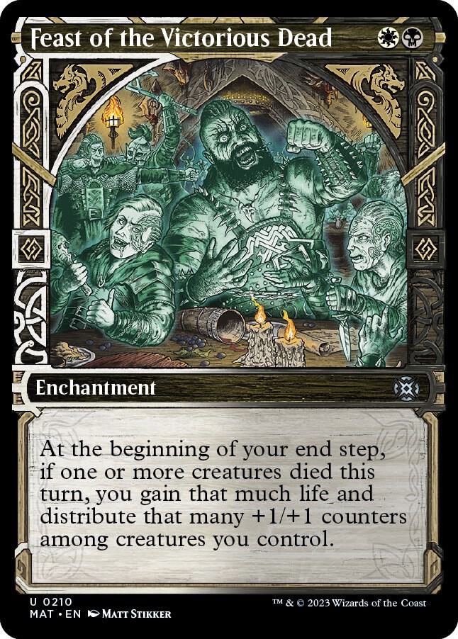 Feast of the Victorious Dead (Showcase Halo Foil) [March of the Machine: The Aftermath]