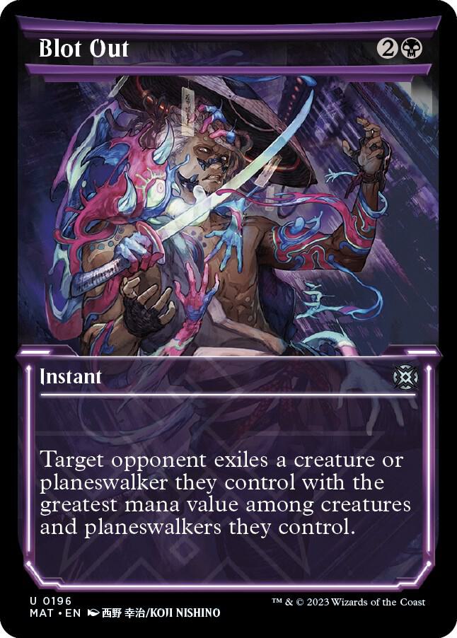 Blot Out (Showcase Halo Foil) [March of the Machine: The Aftermath]