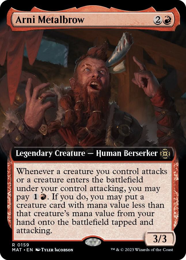 Arni Metalbrow (Extended Art) [March of the Machine: The Aftermath]