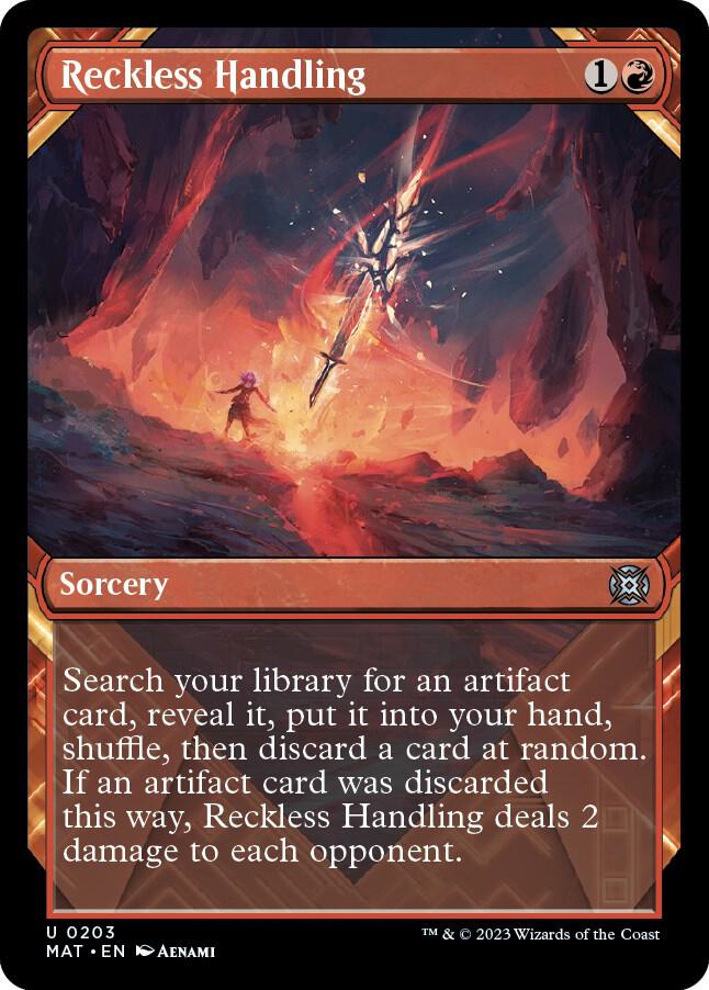 Reckless Handling (Showcase Halo Foil) [March of the Machine: The Aftermath]