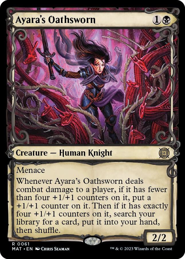 Ayara's Oathsworn (Showcase) [March of the Machine: The Aftermath]