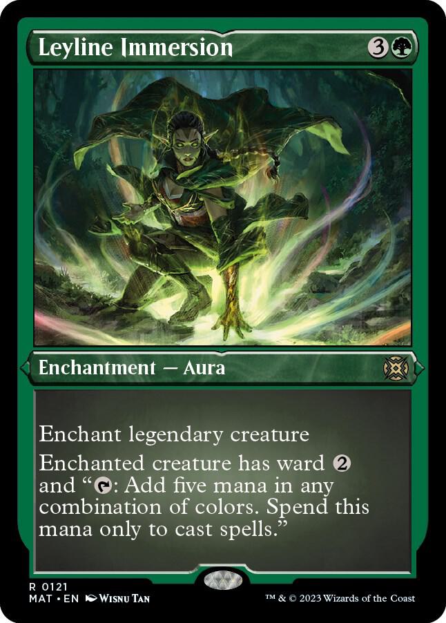 Leyline Immersion (Foil Etched) [March of the Machine: The Aftermath]