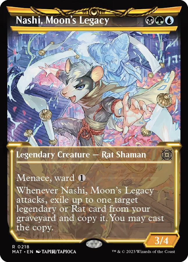 Nashi, Moon's Legacy (Showcase Halo Foil) [March of the Machine: The Aftermath]