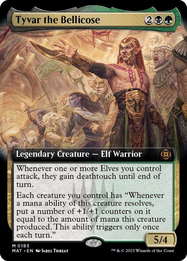 Tyvar the Bellicose (Extended Art) [March of the Machine: The Aftermath]