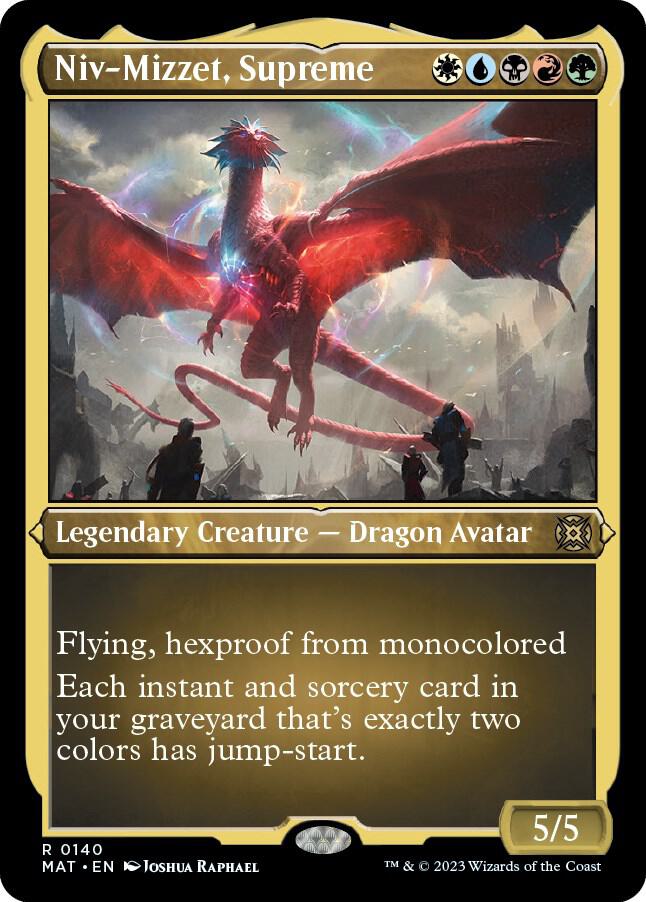 Niv-Mizzet, Supreme (Foil Etched) [March of the Machine: The Aftermath]