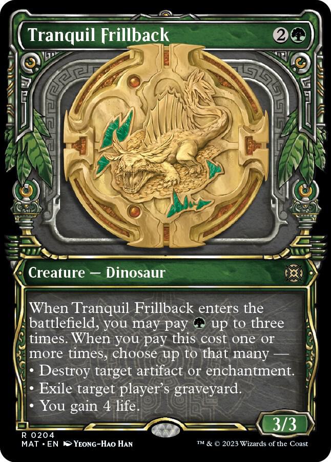 Tranquil Frillback (Showcase Halo Foil) [March of the Machine: The Aftermath]