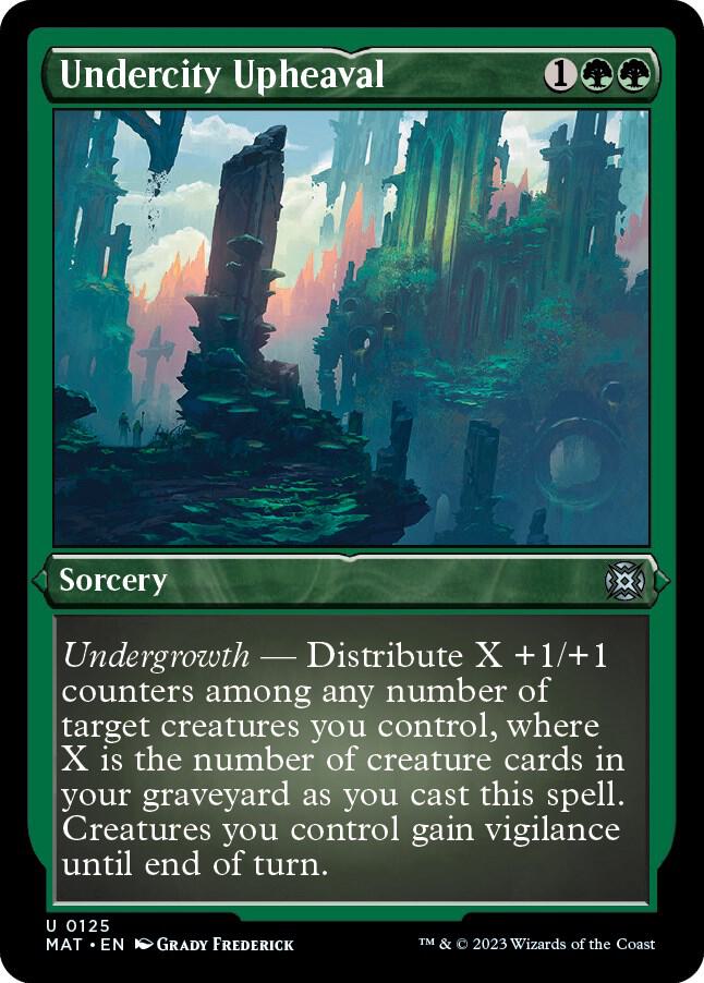 Undercity Upheaval (Foil Etched) [March of the Machine: The Aftermath]