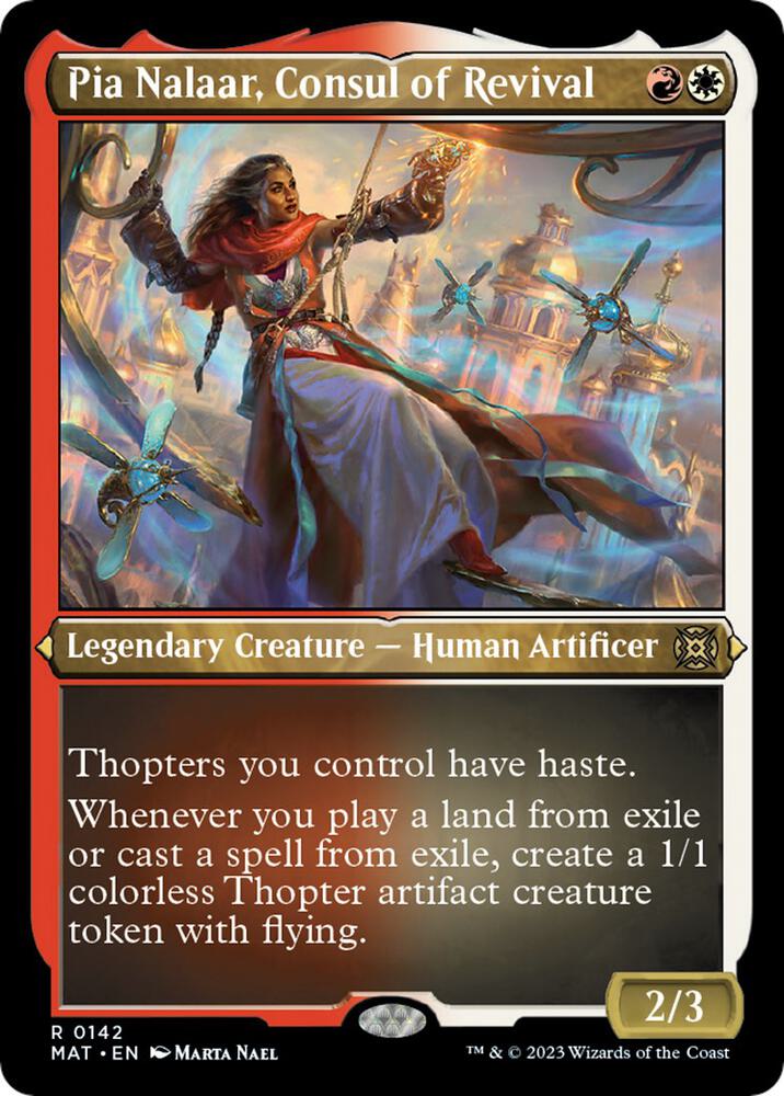 Pia Nalaar, Consul of Revival (Foil Etched) [March of the Machine: The Aftermath]