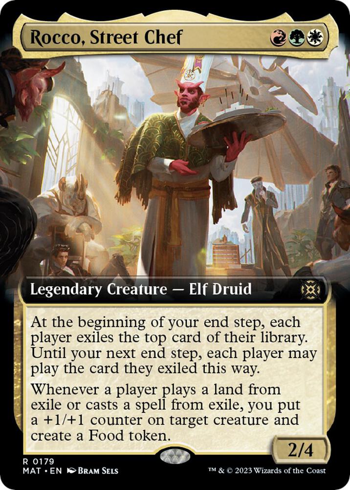 Rocco, Street Chef (Extended Art) [March of the Machine: The Aftermath]