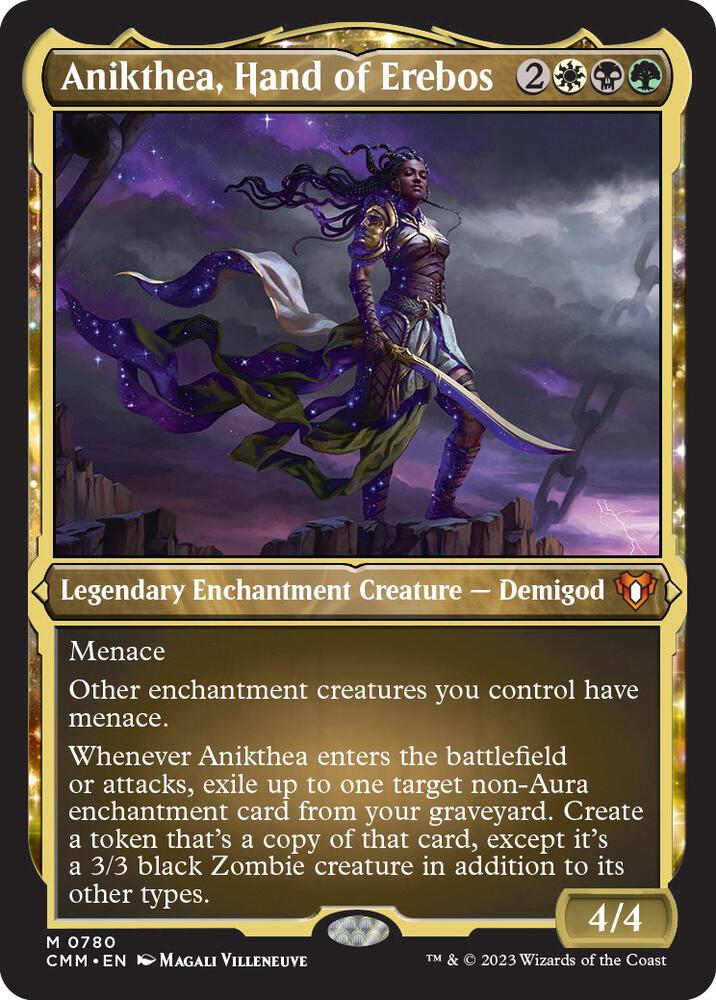 Anikthea, Hand of Erebos (Display Commander) (Foil Etched) [Commander Masters]