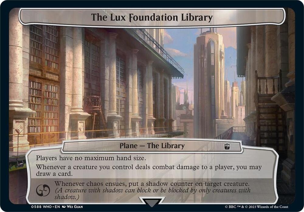 The Lux Foundation Library [Doctor Who]