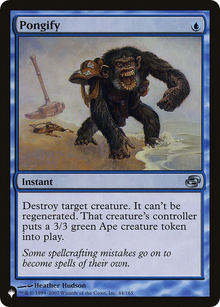 Pongify [Secret Lair: From Cute to Brute]