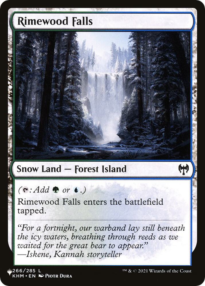 Rimewood Falls [Secret Lair: From Cute to Brute]