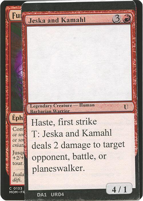Jeska and Kamahl [Unknown Event]