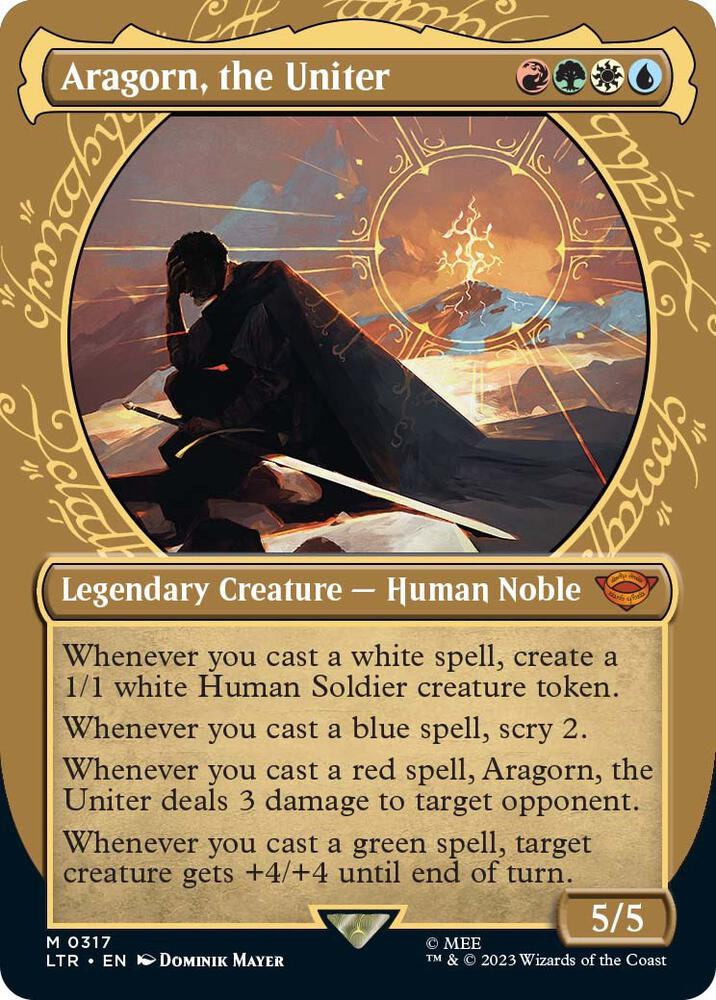 Aragorn, the Uniter (Showcase Ring Frame) [The Lord of the Rings: Tales of Middle-Earth]