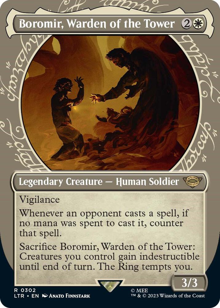 Boromir, Warden of the Tower (Showcase Ring Frame) [The Lord of the Rings: Tales of Middle-Earth]