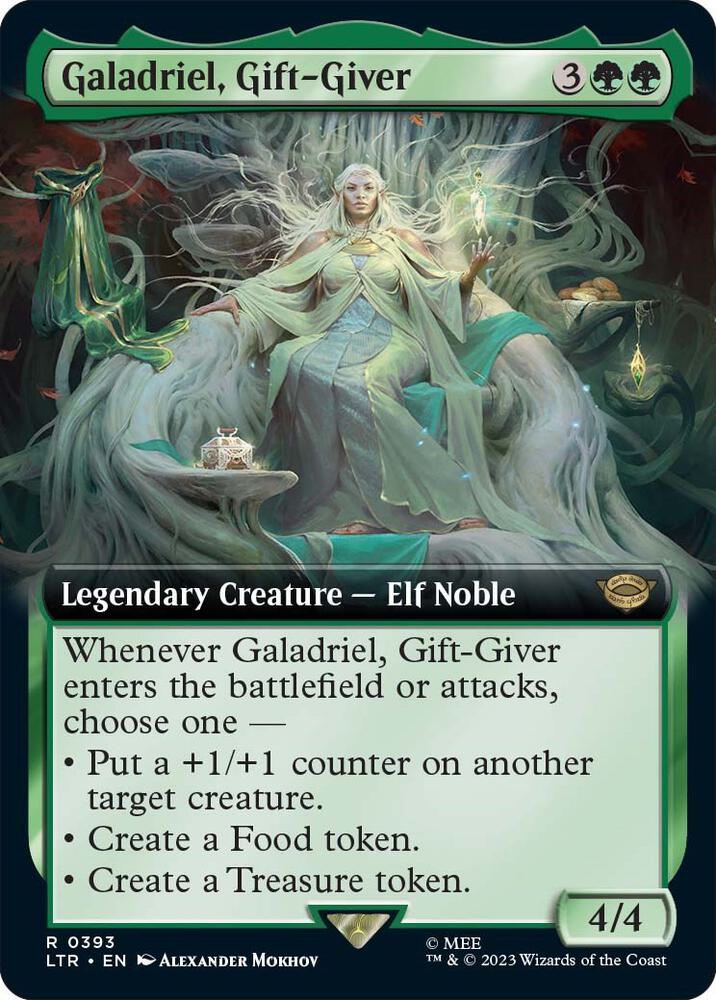 Galadriel, Gift-Giver (Extended Art) [The Lord of the Rings: Tales of Middle-Earth]