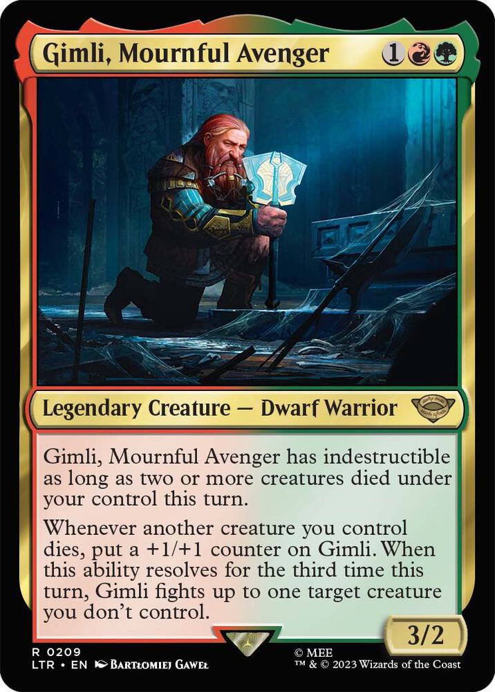 Gimli, Mournful Avenger [The Lord of the Rings: Tales of Middle-Earth]