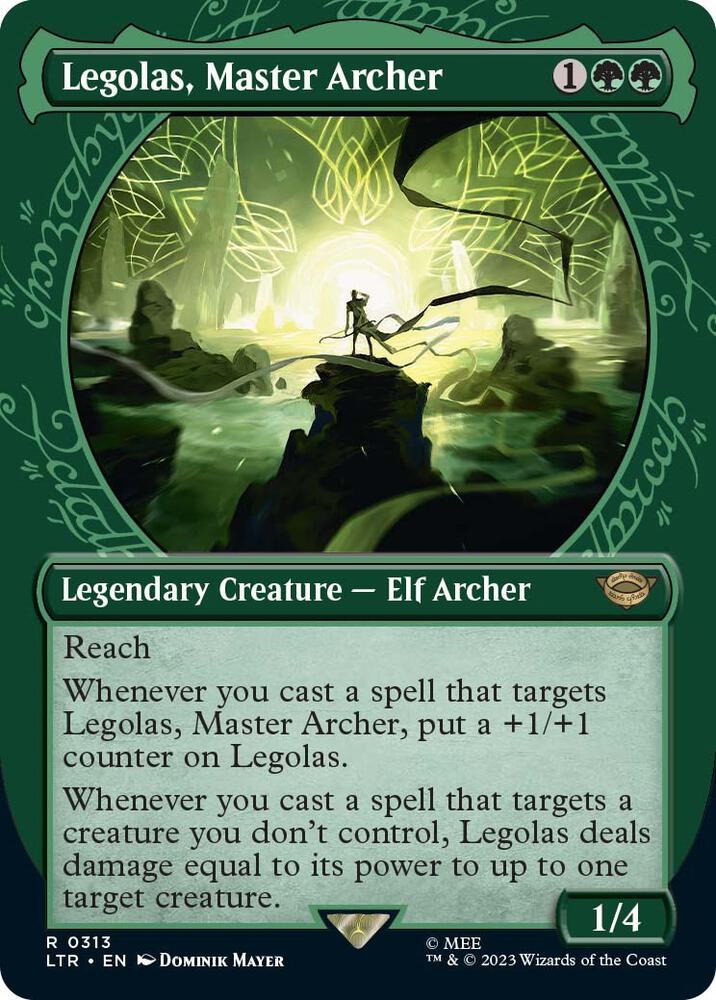 Legolas, Master Archer (Showcase Ring Frame) [The Lord of the Rings: Tales of Middle-Earth]