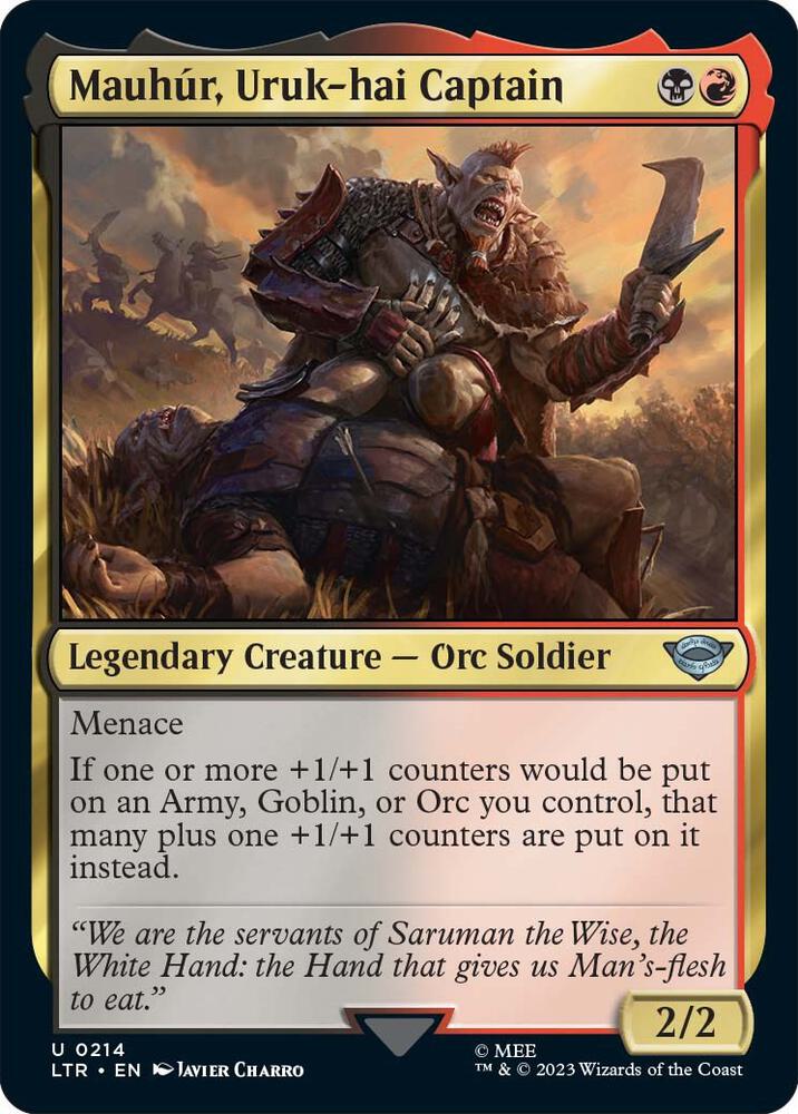 Mauhur, Uruk-hai Captain [The Lord of the Rings: Tales of Middle-Earth]