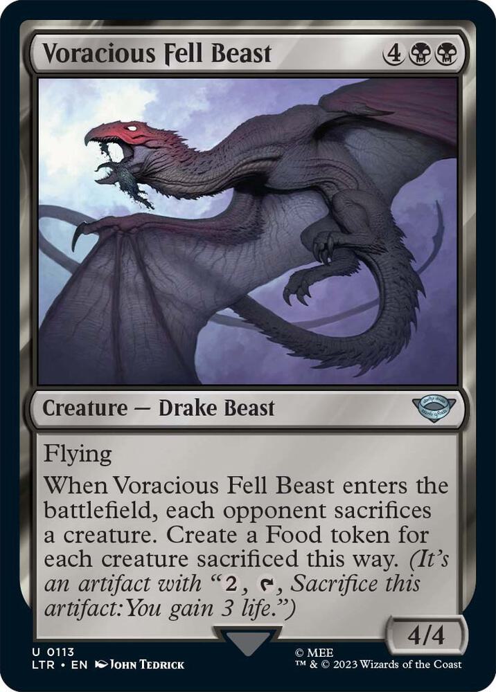 Voracious Fell Beast [The Lord of the Rings: Tales of Middle-Earth]