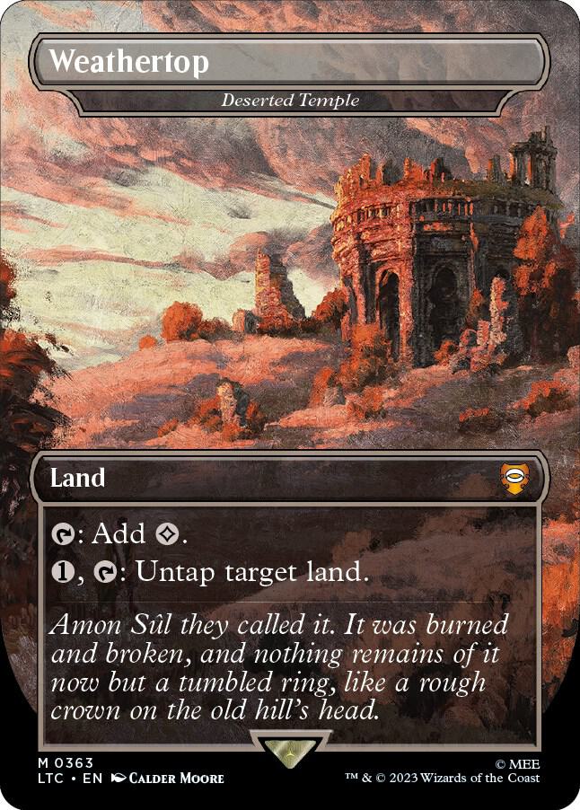 Weathertop - Deserted Temple [The Lord of the Rings: Tales of Middle-Earth Commander]
