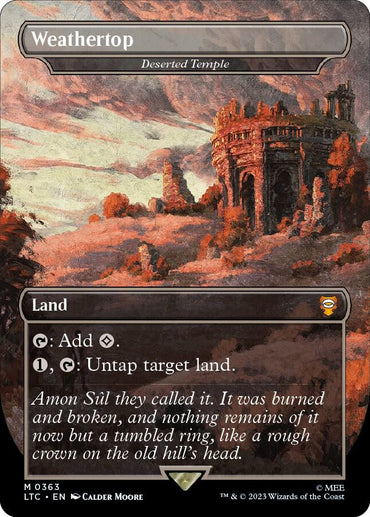 Weathertop - Deserted Temple [The Lord of the Rings: Tales of Middle-Earth Commander]